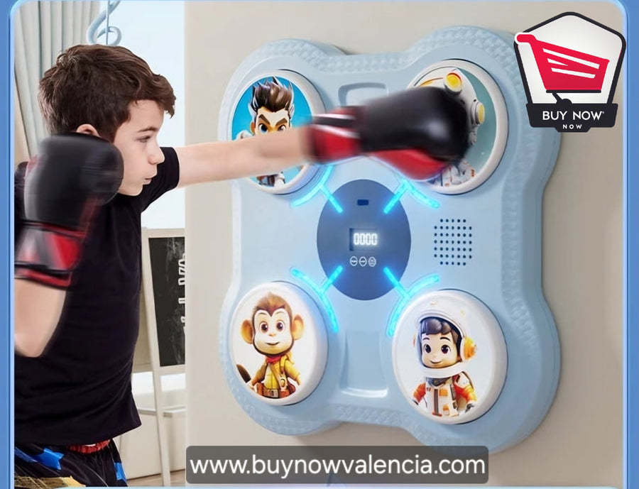 Máquina de Boxeo Inteligente Infantil con Guantes